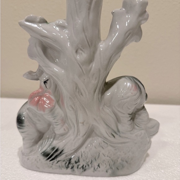 Vintage Ceramic Feng Shui Hand Painted Elephant Vase 8 Inches Fantastic … - Picture 4 of 10